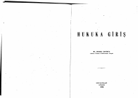 HUKUKA GİRİS - Ankara Üniversitesi Kitaplar Veritabanı .pdf